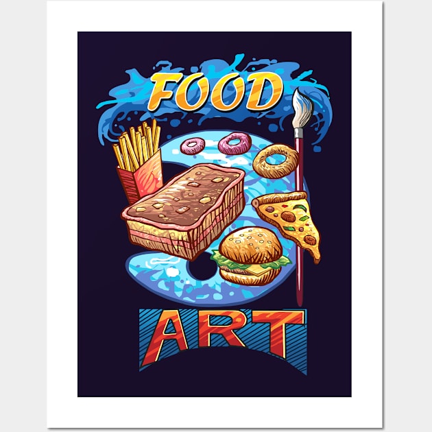 Food Art Wall Art by Artteestree